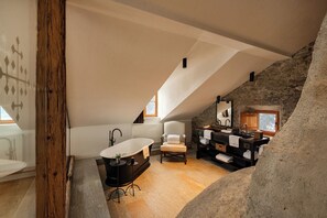 Chalet, vue montagne | Salle de bain