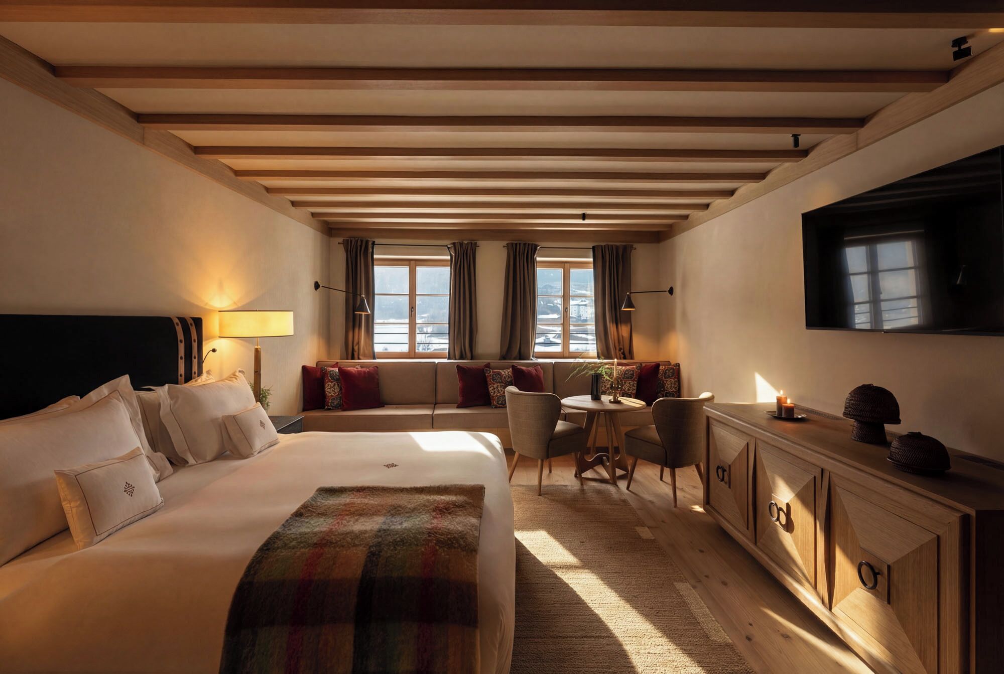 Dobbeltrom – premium | Sengetøy i egyptisk bomull, sengetøy av topp kvalitet og minibar