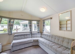 Living area - Caravan with one double and own twin. (Longridge, Ribble Valley)