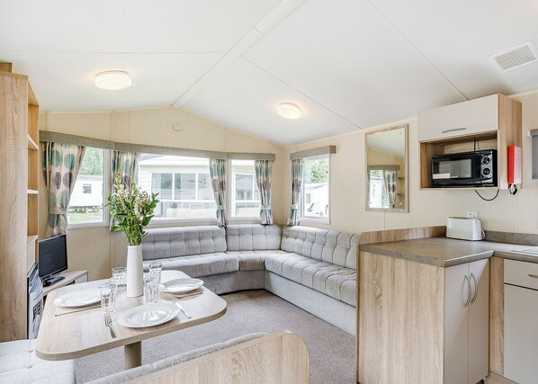Interior - Caravan with one double and own twin. (Longridge, Ribble Valley)