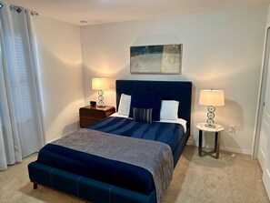 8 bedrooms, desk, iron/ironing board, travel cot