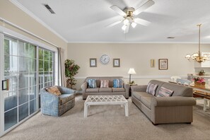 Condo, 2 Bedrooms | Living area - Magnolia Place 4757-103 2 Bedroom Condo (Myrtle Beach)
