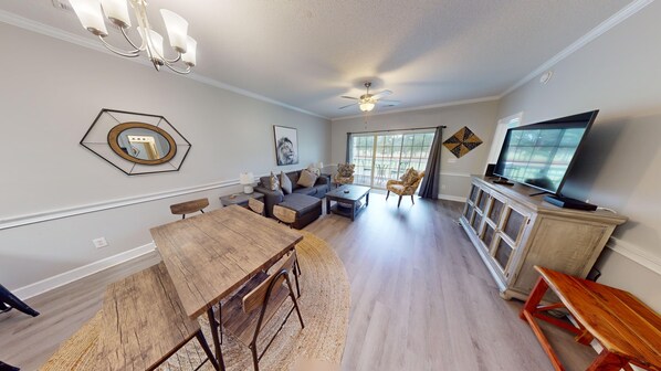 Apartment, 2 Schlafzimmer | Wohnbereich