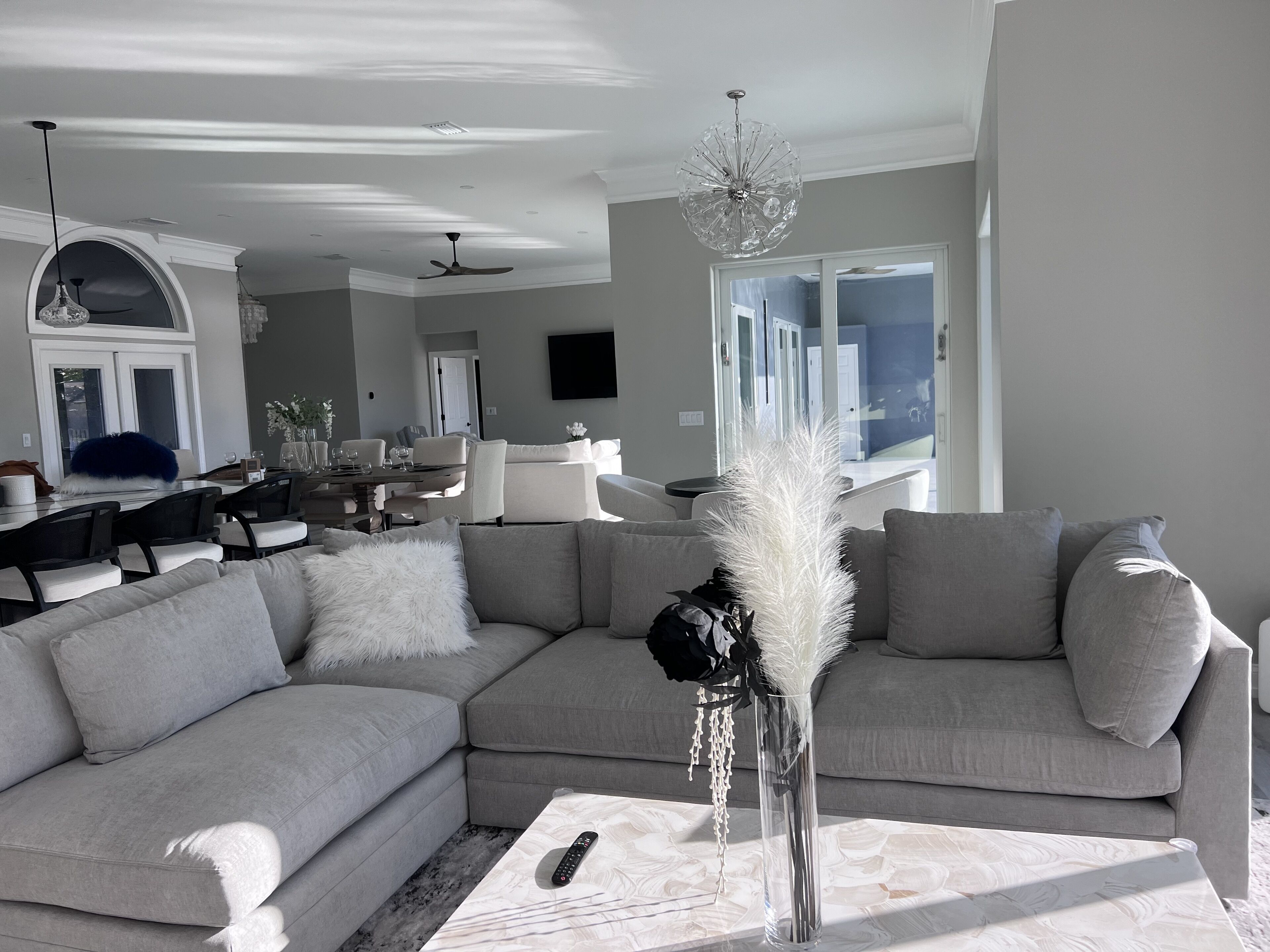 Área de sala de estar