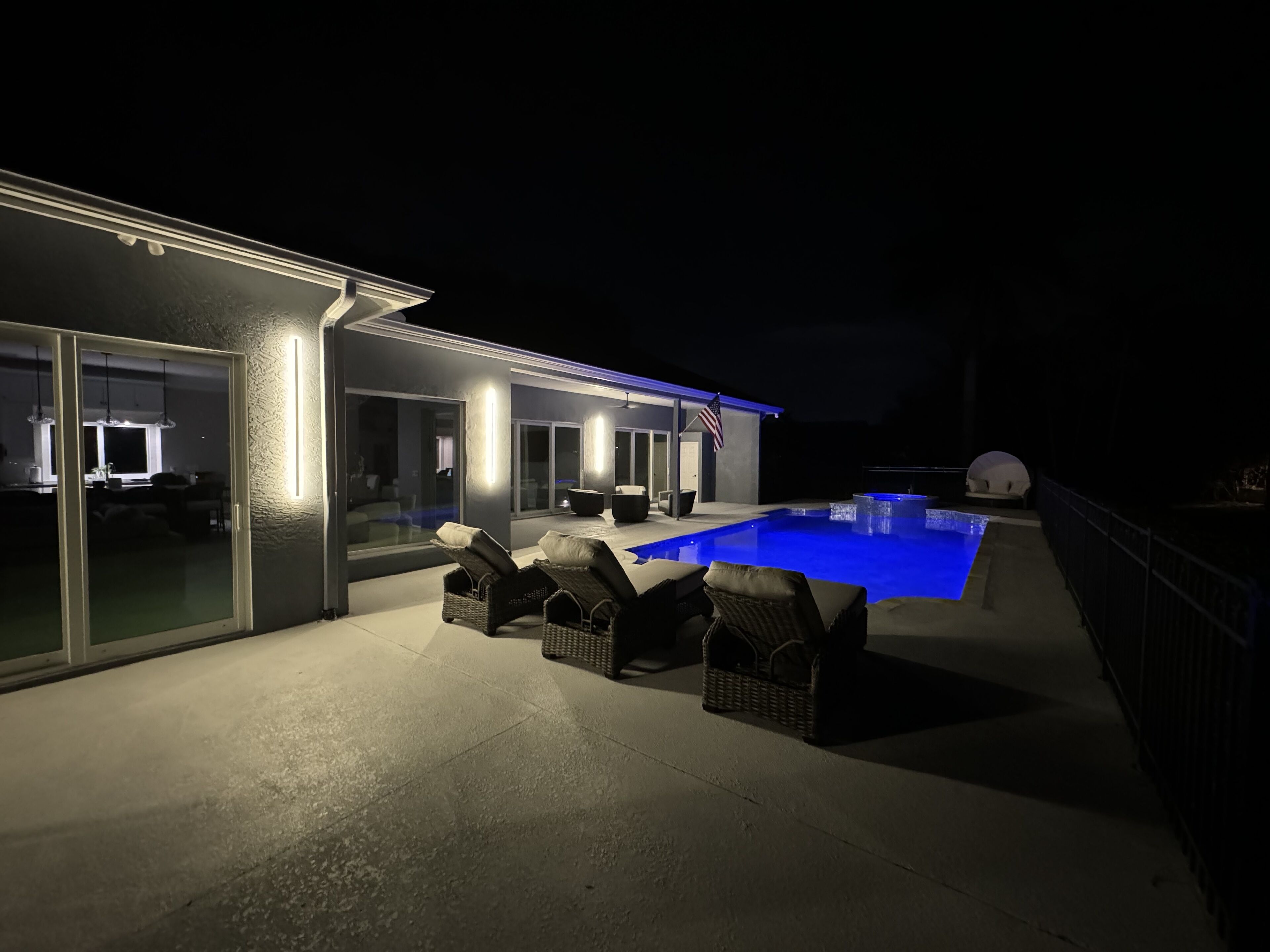 Una piscina climatizada