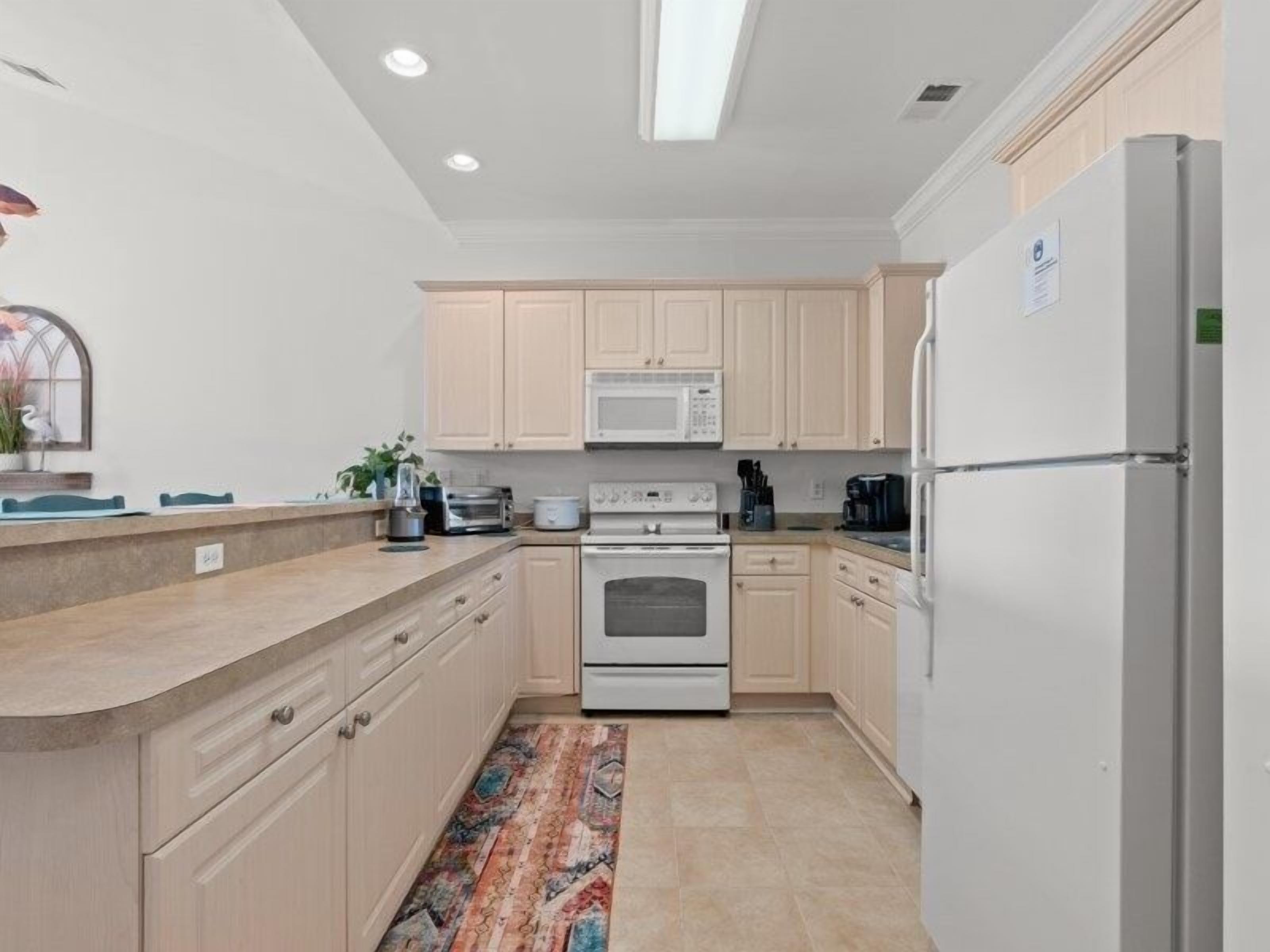 公寓式客房, 2 间卧室 | 私人厨房 | 冰箱、烤箱、茶具/咖啡用具、烤面包机