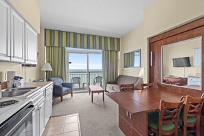 コンドミニアム 1 ベッドルーム | 専用キッチン | 冷蔵庫、オーブン、コーヒー / ティーメーカー、トースター