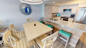 Condo, 3 Bedrooms | Dining - Beachwalk Villas 505 3 Bedroom Condo (North Myrtle Beach)
