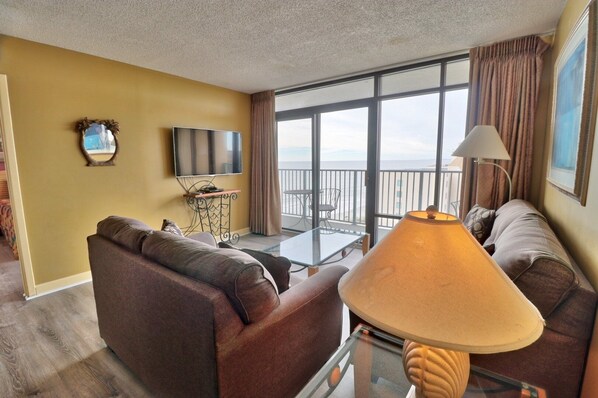 Condo, 2 Bedrooms | Living area - Verandas 1107 2 Bedroom Condo (North Myrtle Beach)