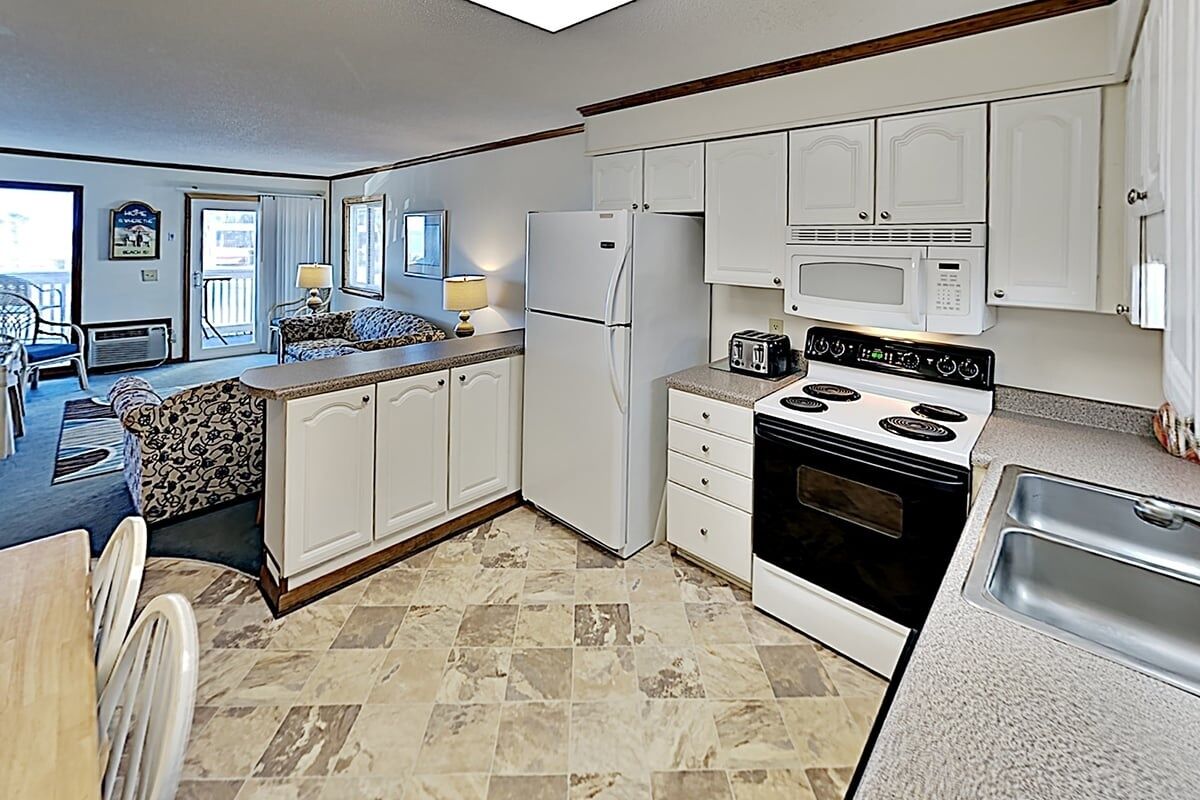 Appart'hôtel, 2 chambres | Cuisine privée | Réfrigérateur, four, cafetière/bouilloire, grille-pain