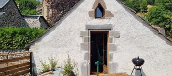 Mini terrace house with mountain view near Puy Mary - La Loge de Dienne