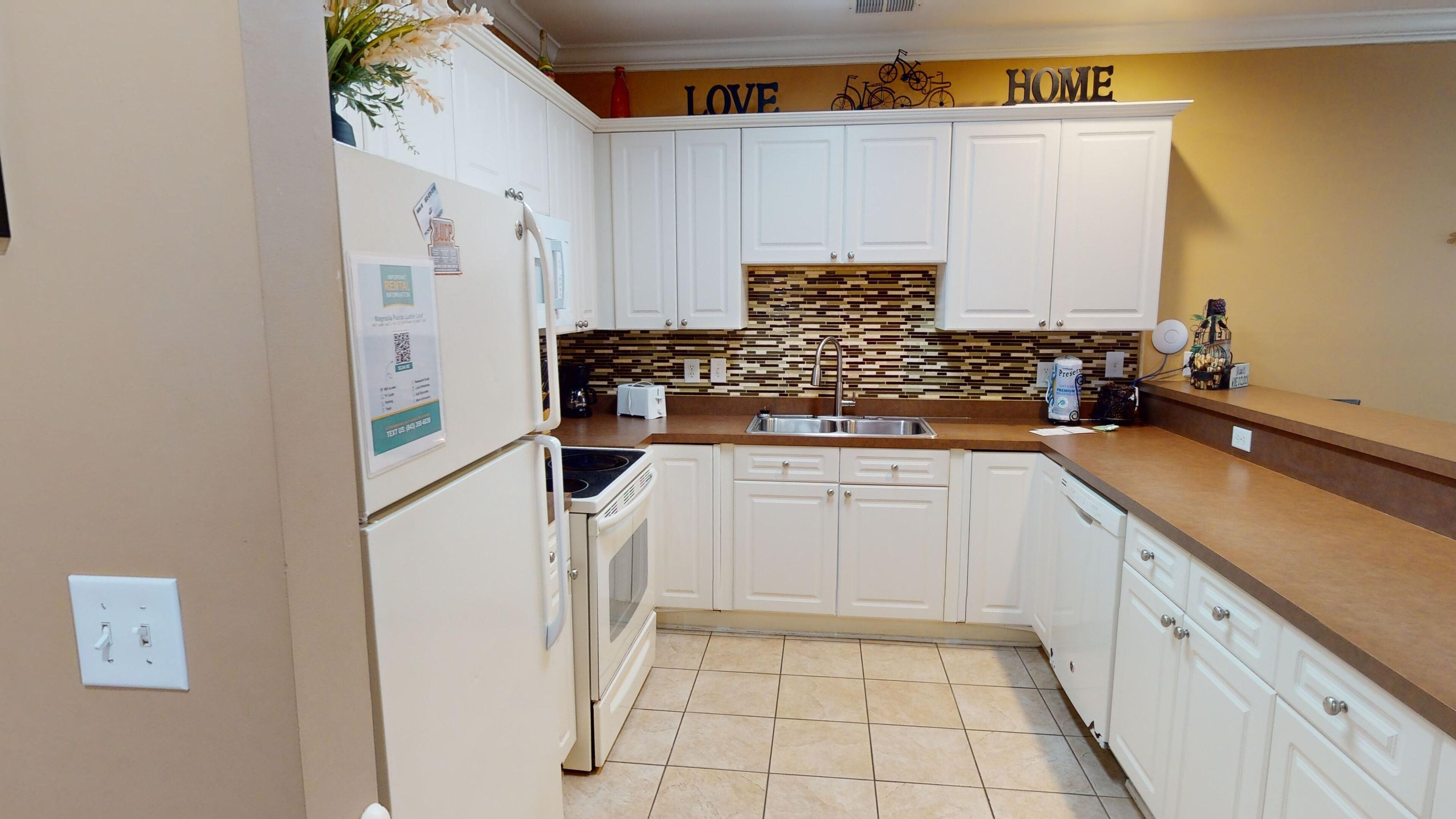 Condo, 3 habitaciones | Cocina privada | Refrigerador, horno, cafetera y tetera y tostadora 