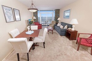 Appart'hôtel, 1 chambre | Coin séjour