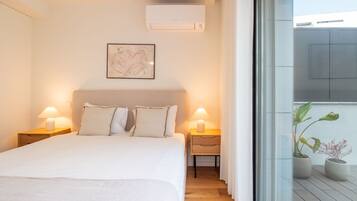 2 chambres, fer et planche Ă repasser, Wi-Fi gratuit, draps fournis