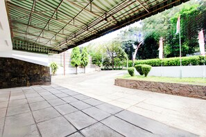 Fachada de la propiedad
