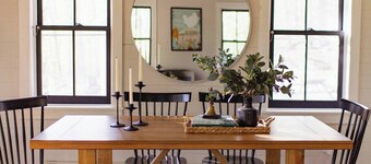 Fire Pit, Private & Stylish | Birdsong Schoolhouse