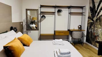 Apartment, Terrasse, Erdgeschoss | Verdunkelungsvorhänge, schallisolierte Zimmer, Bügeleisen/Bügelbrett