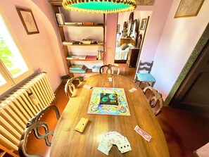 Dining - Podere Cellaino - An Authentic Tuscan Barn (Toscana)