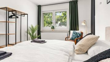 2 Schlafzimmer, Bügeleisen/Bügelbrett, Reisekinderbett, kostenloses WLAN