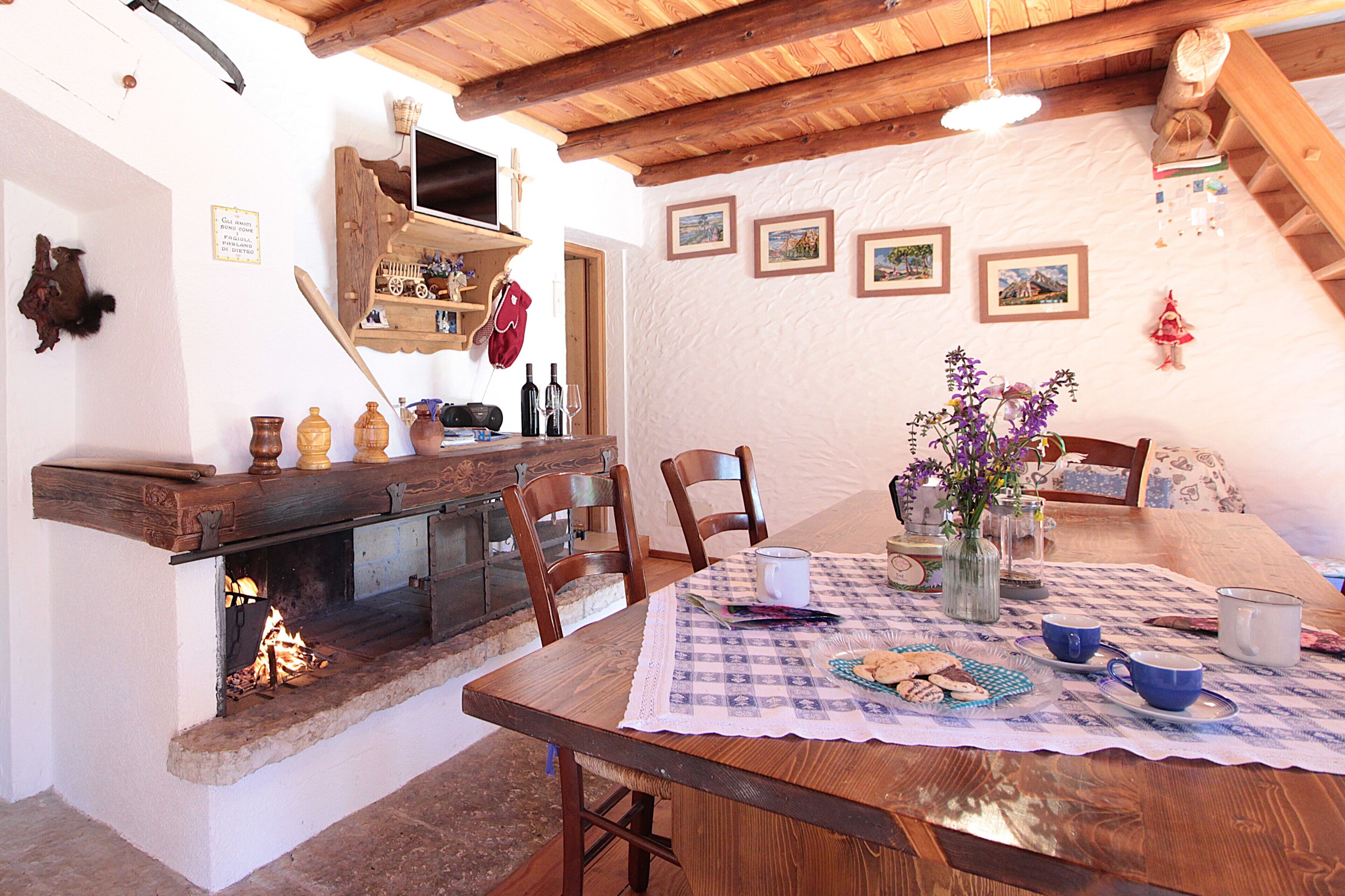 Ferienhütte, Bergblick | Esszimmer