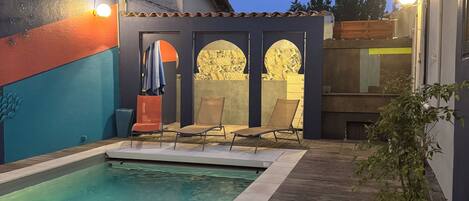 Außenpool, beheizter Pool