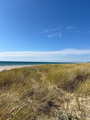 On the beach, sun loungers - Baie de Quiberon - Charming new villa 150 m from the beach! (Saint-Pierre-Quiberon)