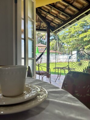 Restaurante al aire libre