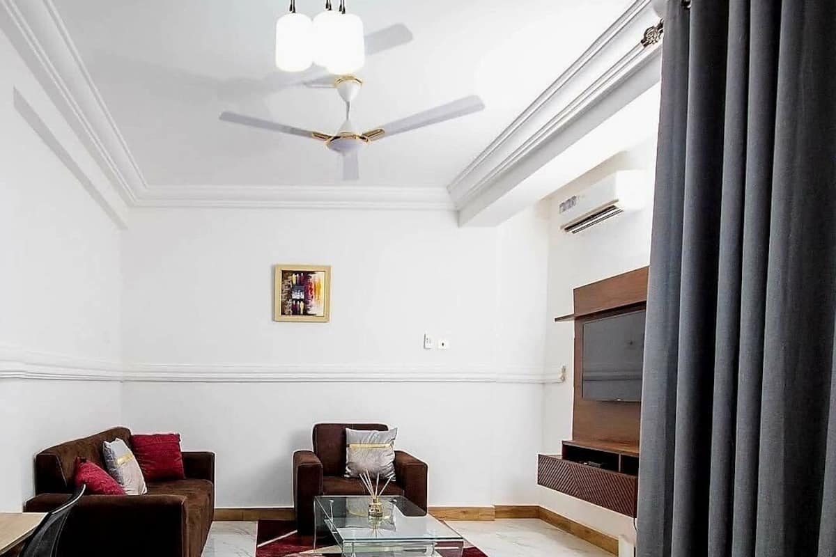 Quarto superior | Área de estar