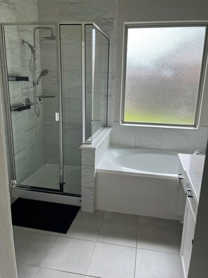 Towels, soap, toilet paper