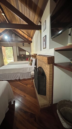 Superior Quadruple Room, Balcony, Garden View | Laptop workspace, free WiFi