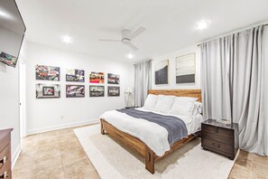 3 bedrooms, iron/ironing board, free WiFi, bed sheets