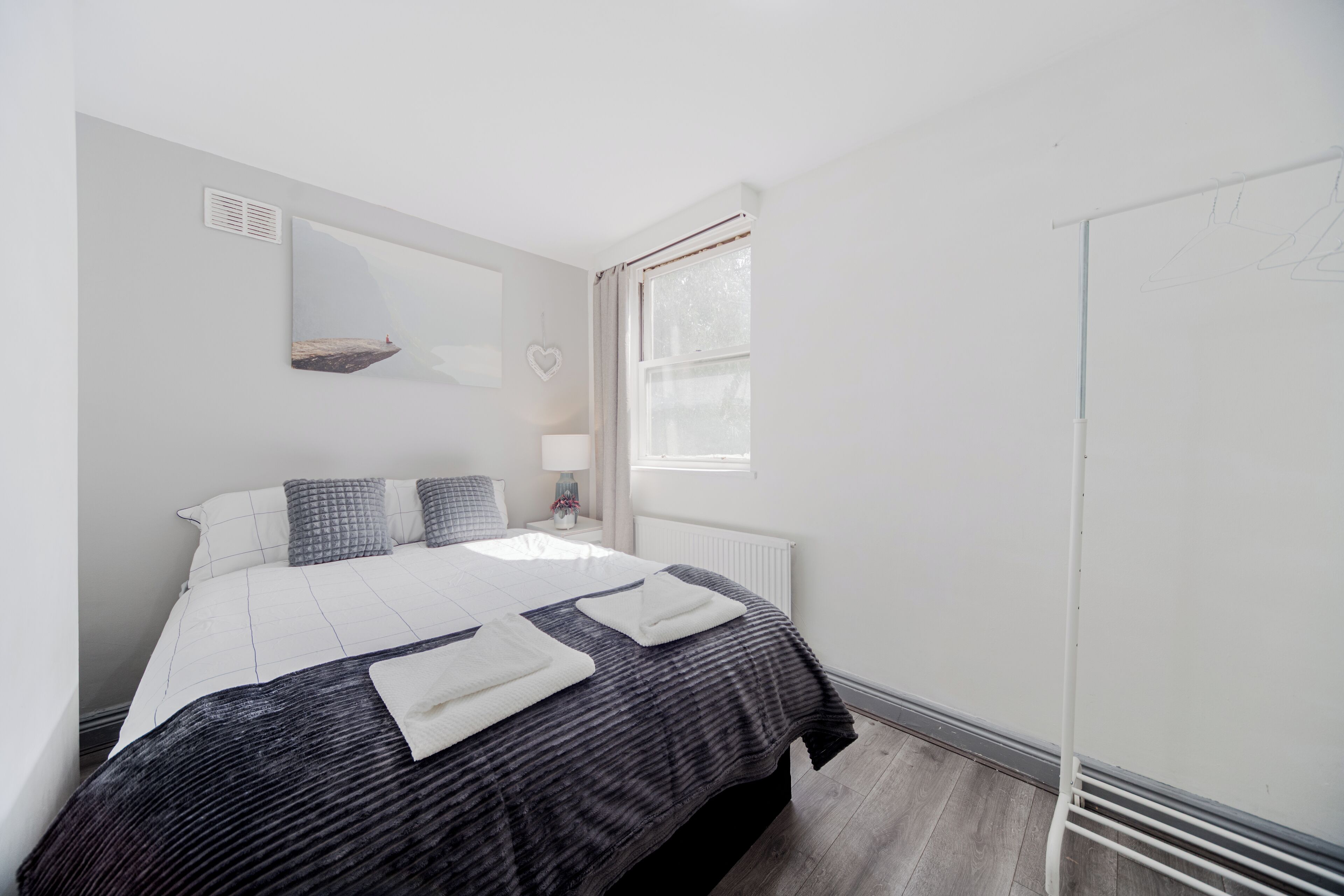 1 bedroom, iron/ironing board, Internet, bed sheets