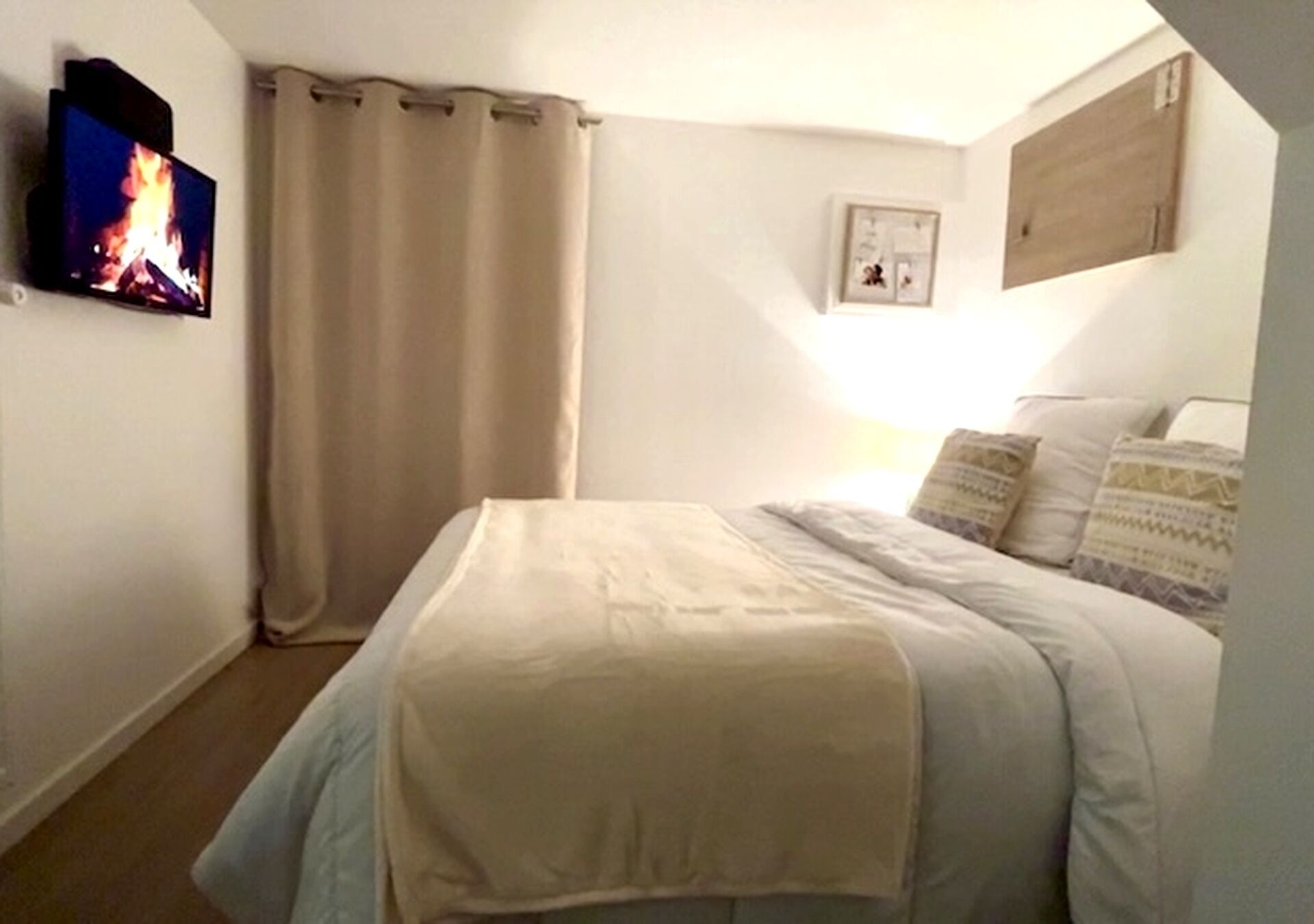 1 Schlafzimmer, Bügeleisen/Bügelbrett, kostenloses WLAN, Bettwäsche