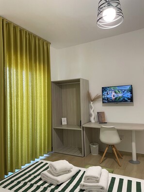 1 soverom, strykejern/-brett, wi-fi og sengetøy