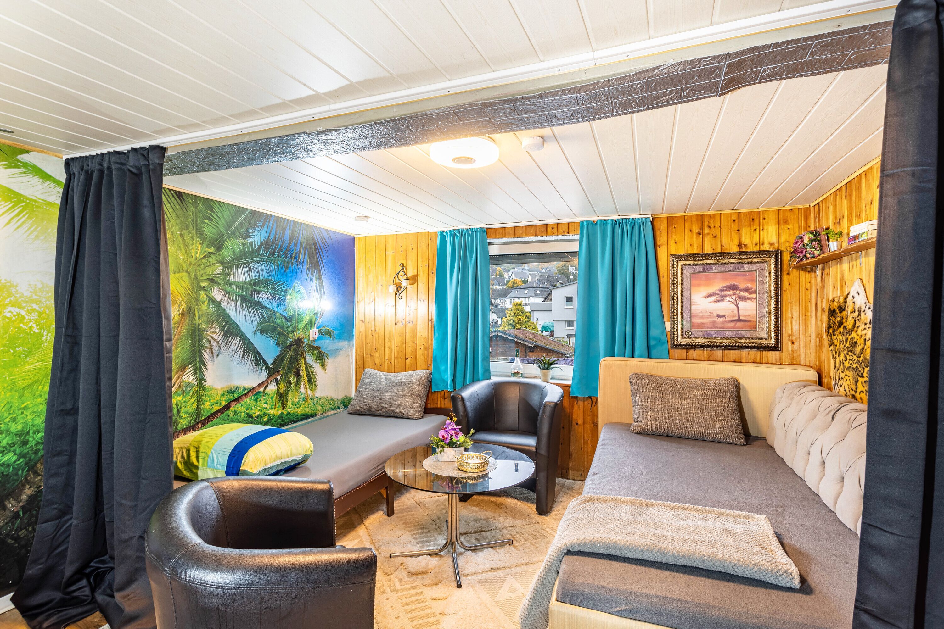 Fernseher, Kamin, Videospiele, Stereoanlage