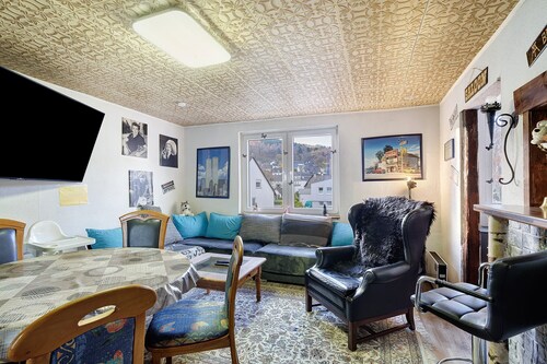 Apartment 'Happy' mit Bergblick, privatem Garten und WLAN