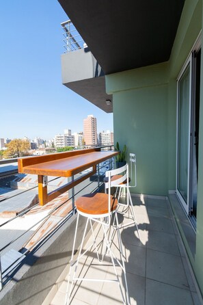 Outdoor dining - Hornera Caffe - Terminal, Bioceres, IUNIR (Rosario)