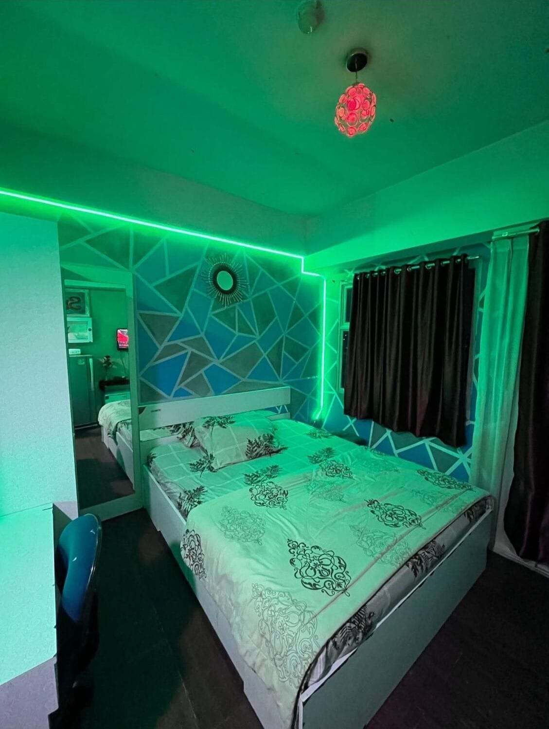 Kamar Double Standar | Wi-Fi gratis dan seprai linen