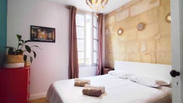 1 soveværelse, strygejern/strygebræt, Wi-Fi, sengetøj