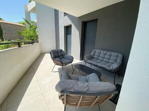 Terrace/patio - Provençal escape with terrace and garden view (Castelnau-le-Lez)