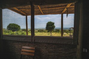 Laptop workspace, free WiFi, bed sheets