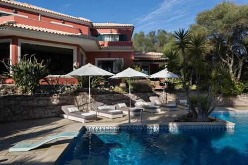 Luxury Villa Sesimbra BreakFast Pool Tennis