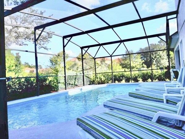 Piscine chauffée