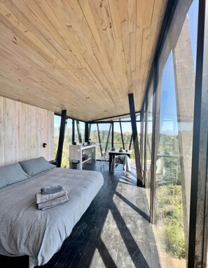 Comfort-Ferienhaus, eingeschränkter Meerblick | Wohnbereich
