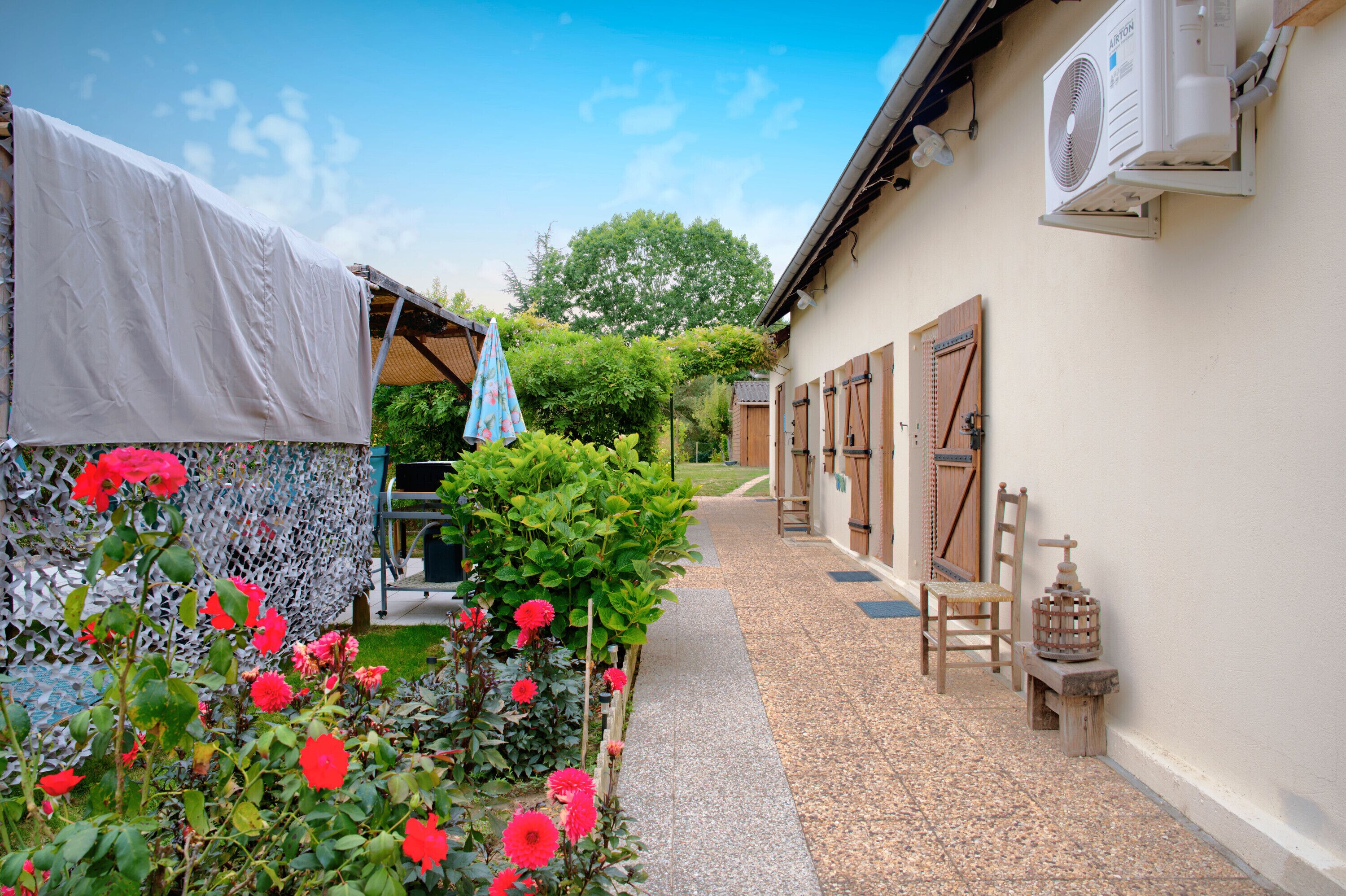 Terrein van de accommodatie