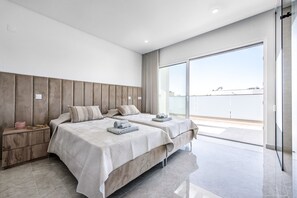 3 Schlafzimmer, Zimmersafe, kostenloses WLAN, Bettwäsche