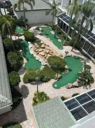 BEST views of Port Canaveral, launches. Distant water view. Boardwalk to beach.