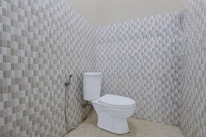 Douche, serviettes fournies