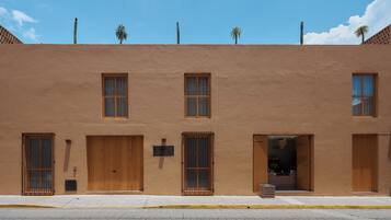 Voorkant van accommodatie