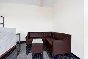 Sitteområde i lobbyen